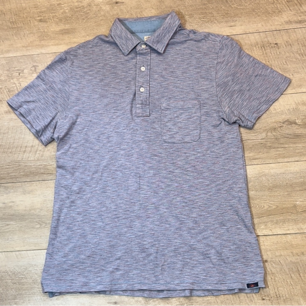 Faherty Men’s Cotton Short Sleeve Polo Size Small